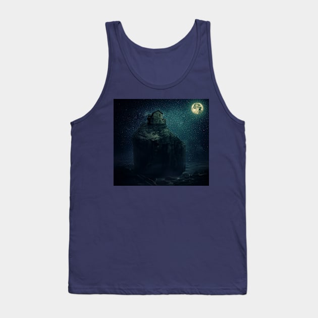 house on a hill Tank Top by psychoshadow